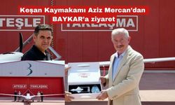 Keşan Kaymakamı Aziz Mercan’dan BAYKAR’a ziyaret