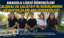 ÇALIŞKAL'26 Çalıştayı’nı değerlendirdiler