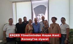 ERÇED Yönetiminden Keşan Kent Konseyi'ne ziyaret