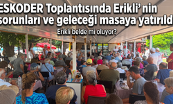 Erikli’nin sorunları ve geleceği masaya yatırıldı