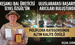 İlyas Özgül'ün uluslararası başarısı arıcıları buluşturdu