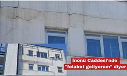 İnönü Caddesi'nde "felaket geliyorum" diyor