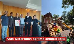Kale Ailesi'nden eğitime anlamlı katkı