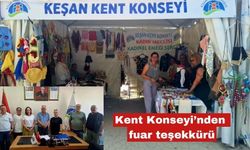 Keşan Kent Konseyi'nden fuar teşekkürü