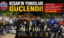 Keşan'ın Yunusları güçlendi 2 motosiklet daha geldi