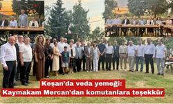 Kaymakam Mercan’dan komutanlara teşekkür