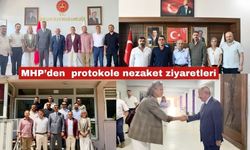 MHP Keşan İlçe Yönetiminden protokole nezaket ziyaretleri