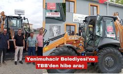 Yenimuhacir'e TBB'den hibe araç