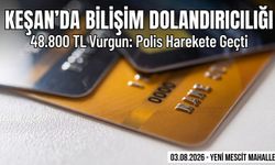 Keşan'da bilişim yoluyla dolandırıcılık olayı