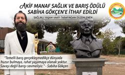 Akif Manaf Sağlık ve Barış Ödülü Sabiha Gökçen’e ithaf edildi