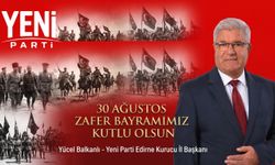 Yücel Balkanlı’dan 30 Ağustos Zafer Bayramı açıklaması