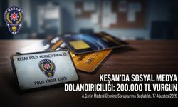 Keşan'da sosyal medya üzerinden dolandırıcılık olayı