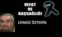 Cengiz Öztekin vefat etti