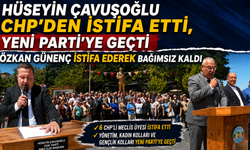 Özkan Günenç CHP'den istifa etti Bağımsız kaldı