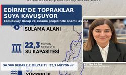 Çömlekköy Barajı ile topraklar suya kavuşuyor