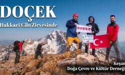 DOÇEK Hakkari Cilo zirvesinde yer aldı