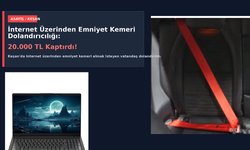 İnternet üzerinden emniyet kemeri dolandırıcılığı