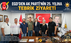 EGD'den AK Parti’nin 25. yılına tebrik ziyareti