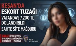 Sahte escort sitesi tuzağına düşen vatandaş dolandırıldı