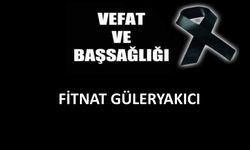 Fitnat Güleryakıcı vefat etti