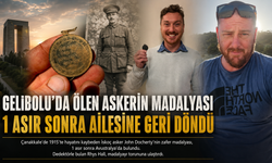 Madalyası 1 asır sonra ailesine ulaştı