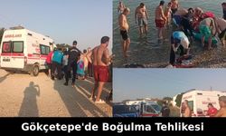 2 kardeş Gökçetepe’de boğulma tehlikesi yaşadı