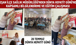 Dünya Hepatit Günü’nde bilgilendirme ve eğitim çalışması