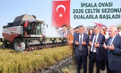 İpsala Ovası’nda 2026 çeltik sezonu dualarla başladı