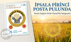İpsala pirinci posta pulunda yer aldı