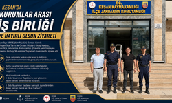 Keşan’da kurumlar arası iş birliği ve hayırlı olsun ziyareti