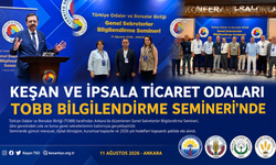 Keşan ve İpsala'dan TOBB Seminerine katılım