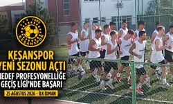 Keşanspor 2026/2027 sezonu çalışmalarına başladı