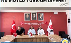Keşan TSO’dan MHP İlçe Başkanı Ahmet Kurnaz’a ziyaret