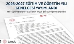 MEB'ten 2026-2027 Eğitim Öğretim Yılı Genelgesi