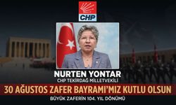 Nurten Yontar’ın 30 Ağustos Zafer Bayramı açıklaması