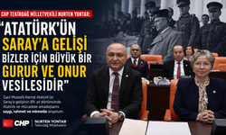 Yontar, Atatürk'ün Saray'a gelişini andı