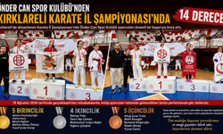 Önder Can Spor Kulübü’nden İl Şampiyonası’nda 14 derece