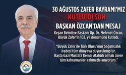 Başkan Özcan, 30 Ağustos Zafer Bayramı’nı kutladı