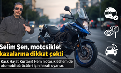 Selim Şen, motosiklet kazalarına dikkat çekti