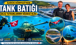 Saros'daki tank batığı, dalış tutkunlarının gözdesi oldu
