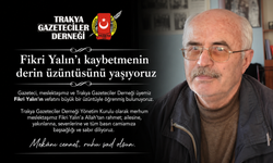 TGD: “Fikri Yalın’ı kaybetmenin derin üzüntüsünü yaşıyoruz”