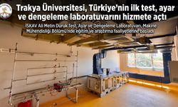 Trakya Üniversitesi'nde bir ilk