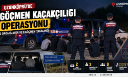 Uzunköprü'de göçmen kaçakçılığı operasyonu