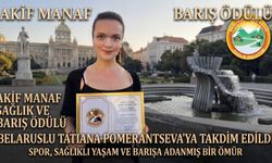 Akif Manaf Sağlık ve Barış Ödülü” Şimdi de Belarus’ta