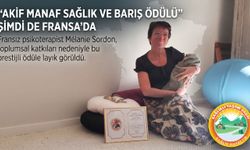 "Akif Manaf Sağlık ve Barış Ödülü” Şimdi de Fransa’da