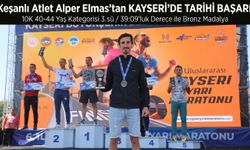 Keşanlı Atlet Alper Elmas’tan Kayseri’de tarihi başarı