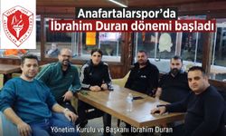 Anafartalarspor’da İbrahim Duran dönemi başladı