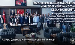Ayhan Gider’den Keşan Belediyesi’ne ziyaret