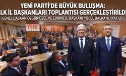 Yücel Balkanlı, ilk İl Başkanları Toplantısı’na katıldı