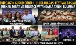 Tekirdağ’ın Candan sofrasına yoğun ilgi